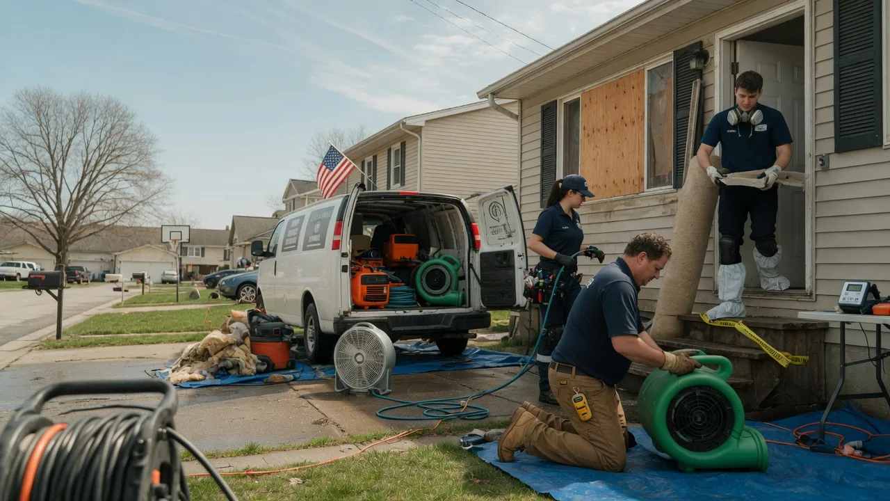 Water Damage Restoration in Darien Center, NY near me